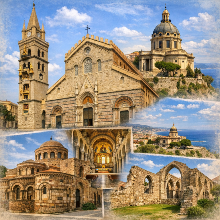 cathédrale messina sicile vacances
