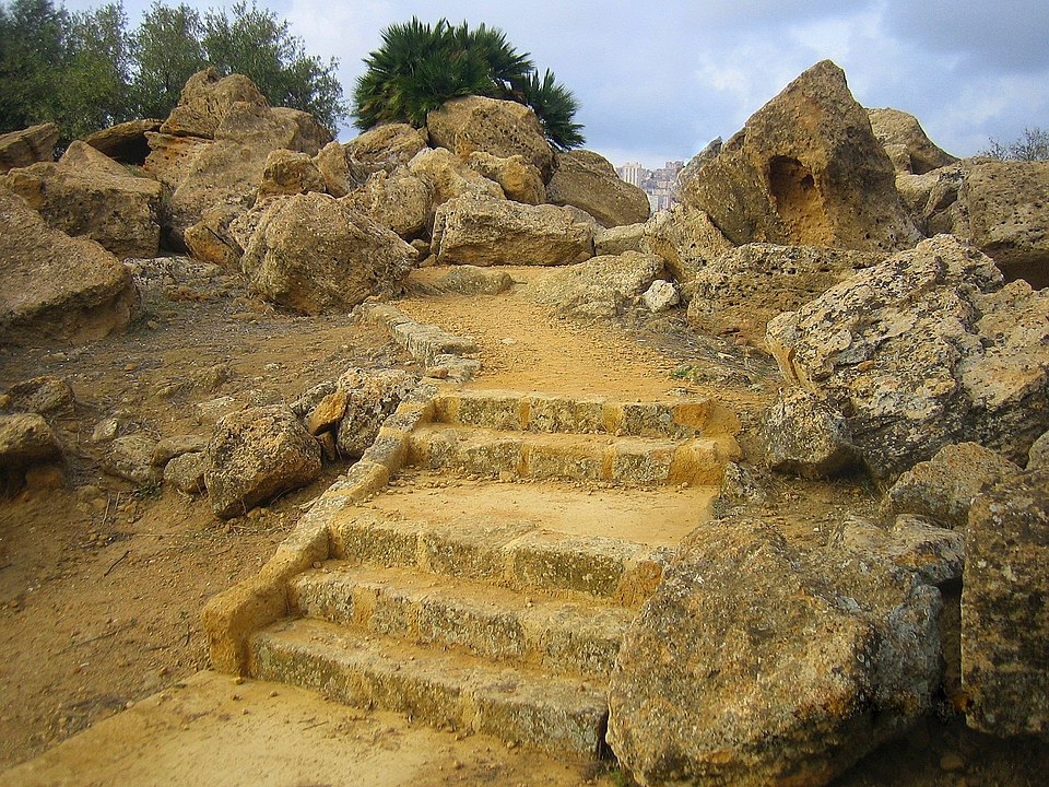 ruines temple zeus agrigente