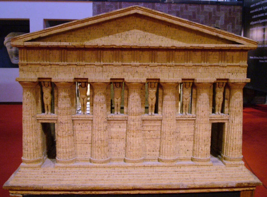 agrigente modele zeus temple sicile