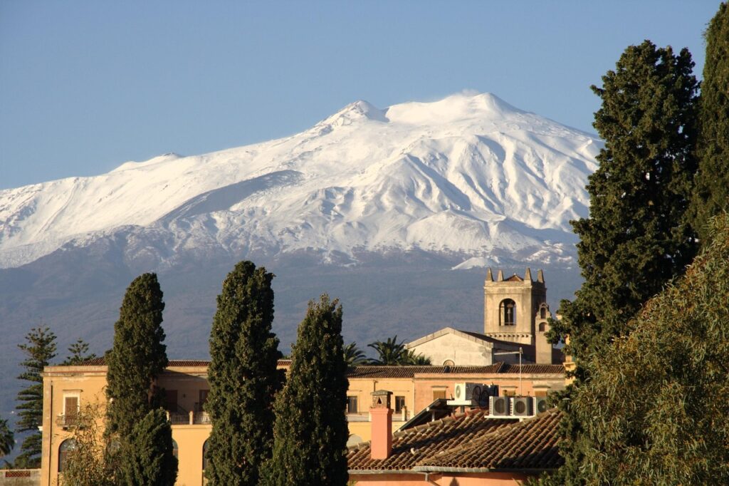 etna neige sicile